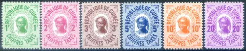 Guinea. Segnatasse 1959.