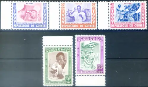 Guinea Nationaler Gesundheitsdienst 1960.