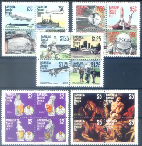 Barbuda. Veranstaltungen 1977.