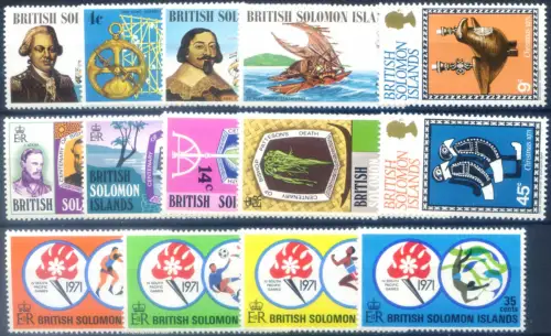 Isole Salomon. Kompletter Jahrgang 1971.
