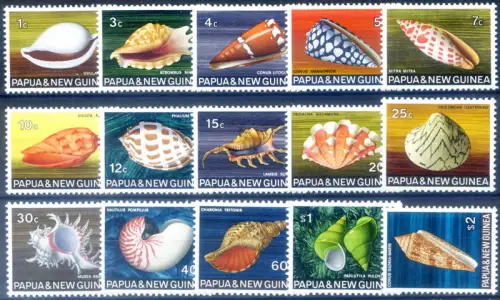 Definitiv. Muscheln 1968-1969.