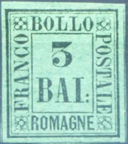 Romagna. 3 b. 1859. Linguellato.