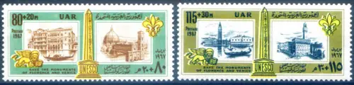 UNESCO. Denkmäler von Florenz und Venedig 1967.