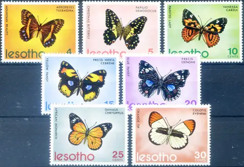 Fauna. Farfalle 1973.