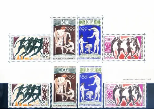 Sport. Olympische Spiele Tokio 1964.