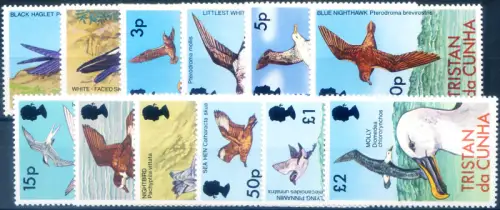 Tristan da Cunha. Definitiv. Fauna. Vögel 1977.