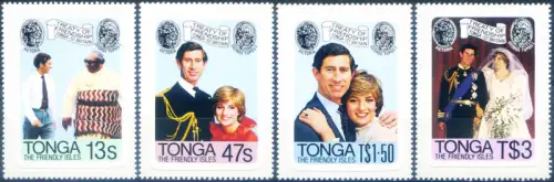 Freundschaft mit Großbritannien 1981.