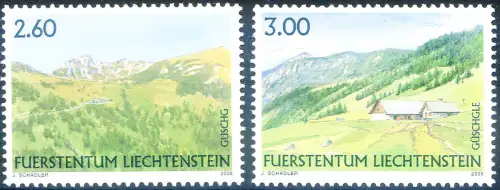 Alpenlandschaften 2008.