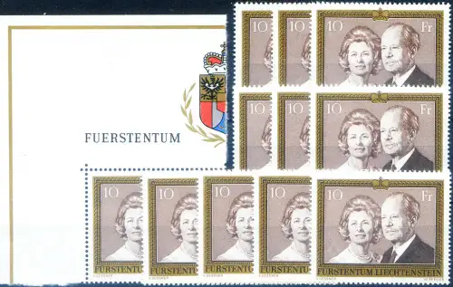 Prinzipien 1974. 11 Exemplare.