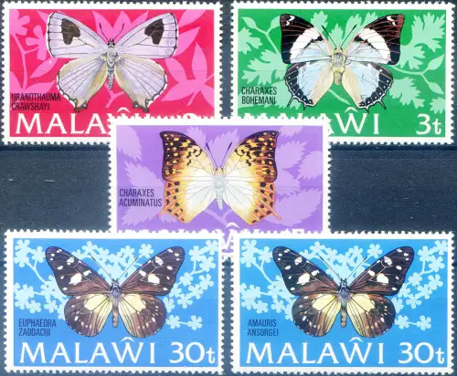 Fauna. Farfalle 1973.