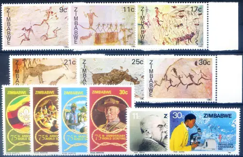 Simbabwe. Kompletter Jahrgang 1982.