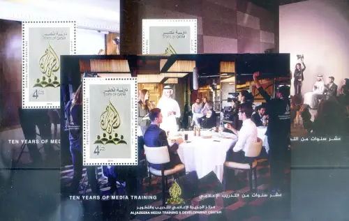 Al Jazeera 2014. 3 Zettel.