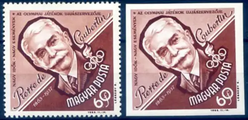 Sport. Pierre de Coubertin 1963.