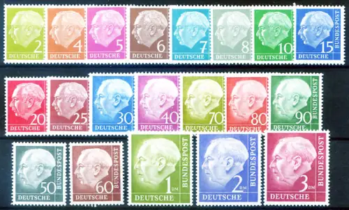 Präsident Heuss 1954.