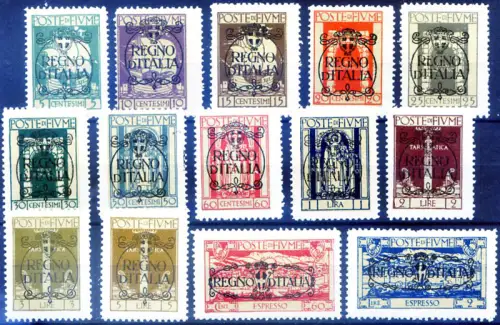 Fluss. S. Vito überdruckt 1924