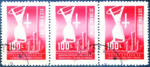 Zone B. Ereignisse 1948. Gebraucht.