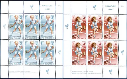 Pro Kindheit. Tennis 1973.