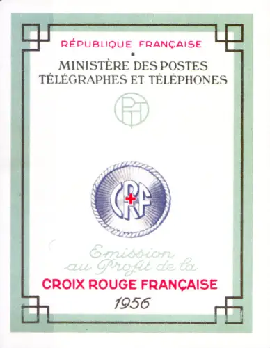 Rotes Kreuz 1956. Libretto.