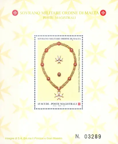 Abzeichen des Großmeisters 2001.