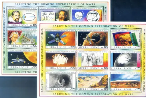 Erforschung des Mars 1989.