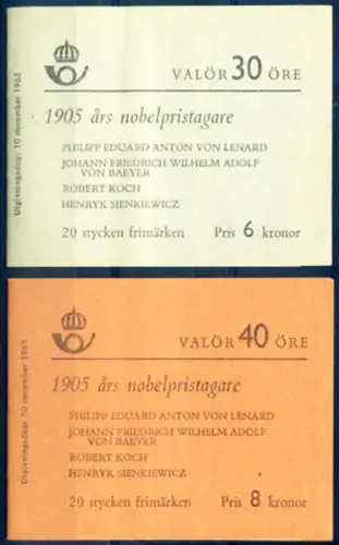 Nobelpreis 1965. 2 Hefte.