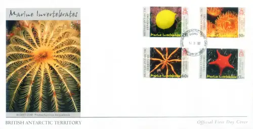 Fauna. Invertebrati marini 2007. FDC.