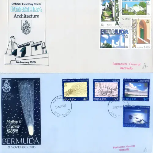 5 FDC von 1985.