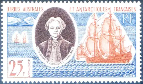 T.A.A.F. Yves-Joseph de Kerguelen Trémarec 1960.