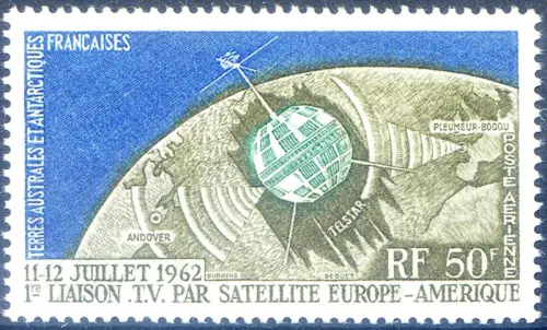 T.A.A.F. Telekommunikation Europa-Amerika 1962.