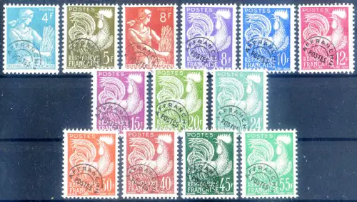 Vorgestempelt 1954-1959.