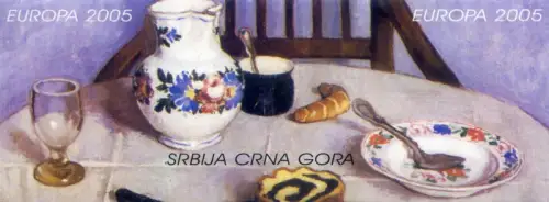 Serbien Montenegro. Europa 2005. Libretto.