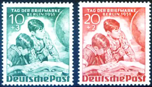 Berlin. Tag der Briefmarke 1951.