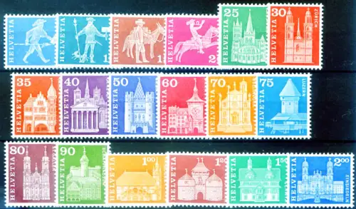 Schweiz. Definitiv. Gebäude 1960-1963.