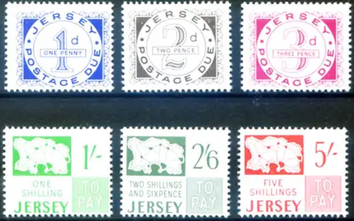 Jersey. Segnatasse 1969.