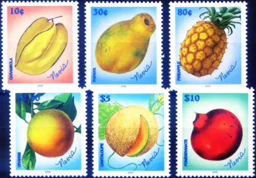 Nevis. Definitiv. Flora. Obst 2000.