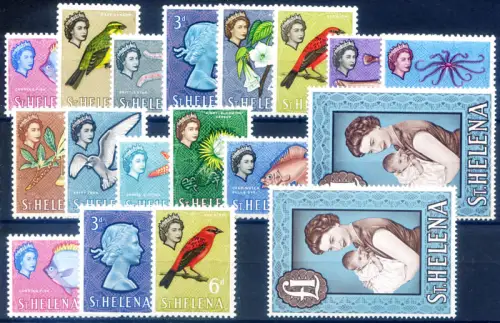 St. Helena. Definitiv. Flora und Fauna 1961-1965.