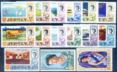 Jersey. Definitiv 1969-1971 (2 Serien).