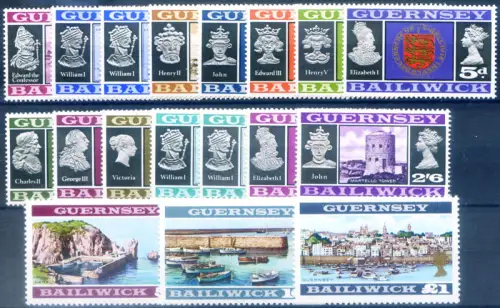 Guernsey. Definitiv 1969-1970.