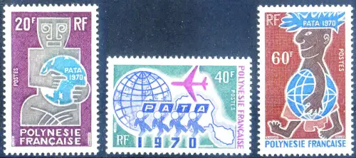 Französisch-Polynesien. PATA Konferenz - Pacific Area Travel Ass. 1970.