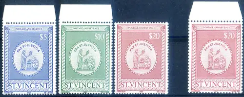 St. Vincent. Steuern 1980-1984.
