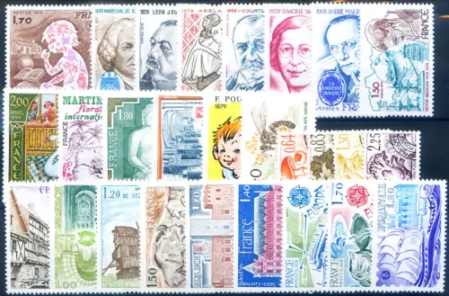 Frankreich. Kompletter Jahrgang 1979.