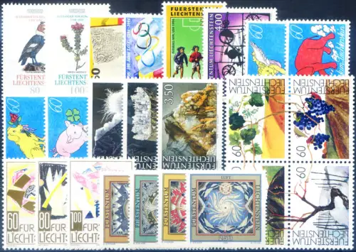 Liechtenstein. Kompletter Jahrgang 1994.