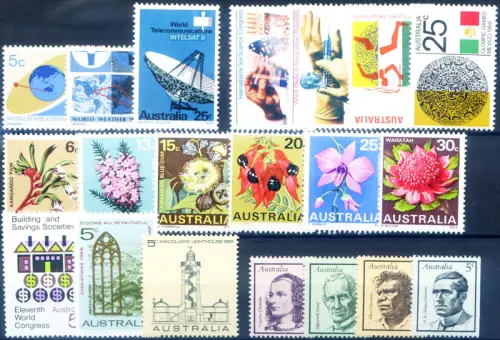 Australien. Kompletter Jahrgang 1968.
