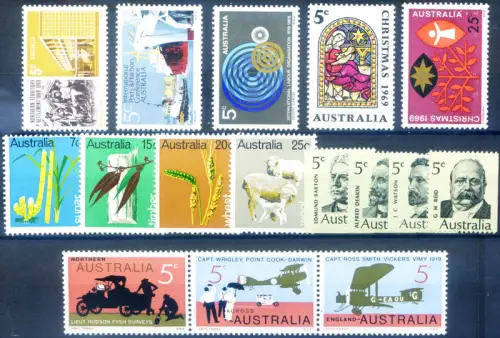 Australien. Kompletter Jahrgang 1969.