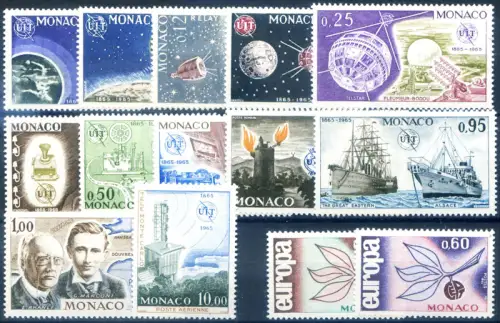 Monaco. Kompletter Jahrgang 1965.
