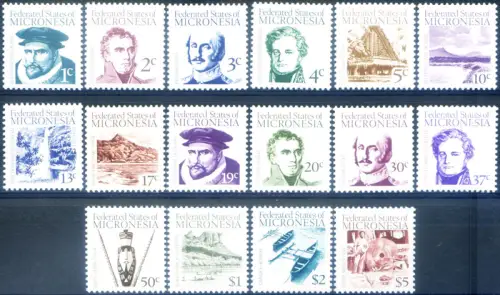 Mikronesien. Definitiv. Figuren und Landschaften 1984.