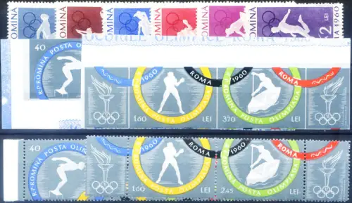 Rumänien. Sport. Olympische Spiele Rom 1960.