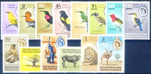 Bechuanaland. Definitiv. Malerei 1961.
