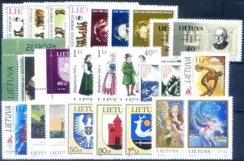 Litauen. Kompletter Jahrgang 1996.