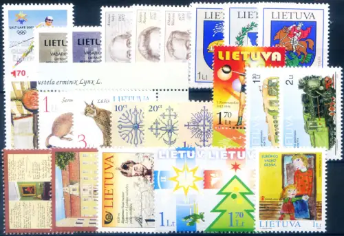 Litauen. Kompletter Jahrgang 2002.